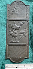 Brass Disneyland plaque opening day speech walt disney business card not 1955 — photo 2