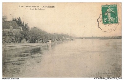 AWXP1-0025-44 - ACENIS - Die Überschwemmungen - Schlosskais