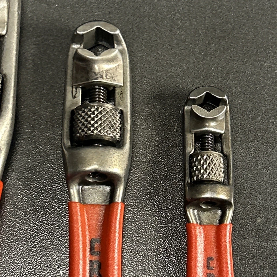 3x Vtg CRAFTSMAN Adjustable Wrench Pocket Socket Box End 43378 43380 43381 USA - Image 2 of 4