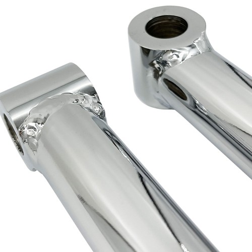 Chrome Lowering 8" Rigid Hardtail Struts Fit For Harley FLST FXST Sportster XL - Picture 5 of 14