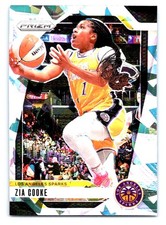 2024 Panini Prizm WNBA #46 Zia Cooke Ice Prizms