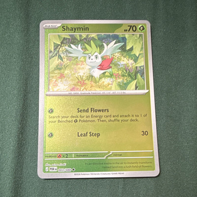 Pokémon Shaymin 003/088 POR Reverse Holo Basic HP70