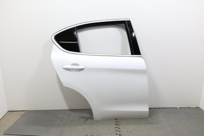 2018 - 2025 ALFA ROMEO STELVIO REAR RIGHT SIDE DOOR ASSEMBLY OEM WHITE_217