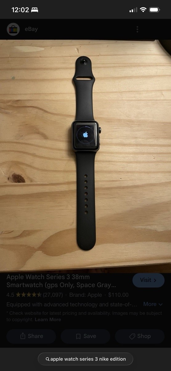 Apple Watch Series 3 GPS Cellular+ GPS 42mm Nike Edition, Space Apple Watch Series 3 GPS Cellular+ GPS 42mm Nike Edition, Space