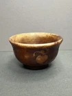 Unusual Chinese Wine Cup, Tea Bowl, Carved Stone, Peaches , Hanbaiyu?