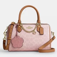 Coach Rowan Powder Pink Satchel Crossbody New With Tags Medium CEA18