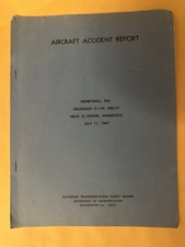 1967 NTSB Aircraft Accident Report   Honeywel...