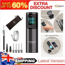 Electric Ball Pump, Electric Ball Pumps Portable Air Pump with Gauge Digital Dis