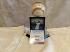 Ken Griffey Jr. Autographed Baseball Bobby Brown Ball