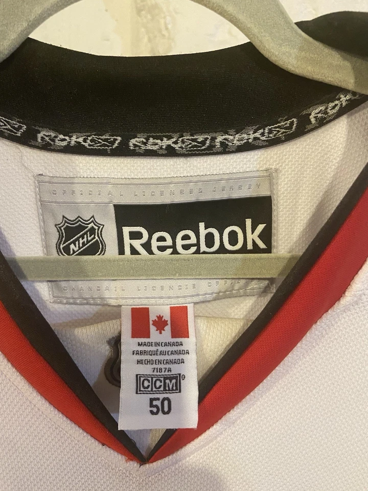 Camiseta deportiva Patrick Sharp Game de los Chicago Blackhawks talla 50 Foto 3 de 4