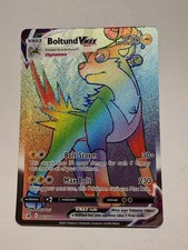Boltund VMAX 267/264 Rainbow Rare Fusion Strike Pokemon Holo Near Mint on eBay