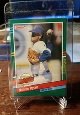 Rare Vintage Mint Condition Nolan Ryan 1991 Donruss “Highlights” #BC-15 Card