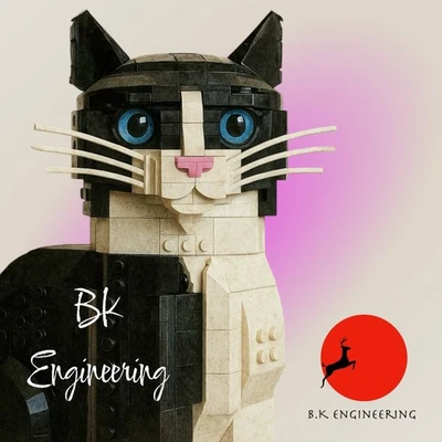 LEGO Whiskers for Ideas Tuxedo Cat 21349 set | Snap on Accessory | 3D Printed