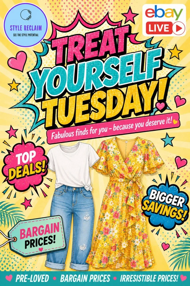 ✨ Refresh Your Wardrobe! Preloved Fashion Bargains LIVE 🛍️ Treat yourself
