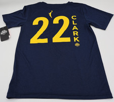 WNBA Indiana Fever Boys Girls Caitlin Clark Jersey Shirt Blue Size L (12/14) NWT