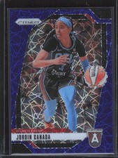 2024 Panini Prizm WNBA #91 Jordin Canada Blue Velocity Prizms - Dream