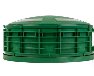 Bundle Riser, Domed Lid & Adapter Ring for Septic Tank (6 Inch High Riser) 20 in