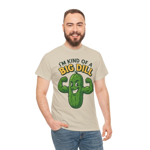 Lustiges Pickle T-Shirt, I'm Kind of a Big Dill Tee, humorvolles Geschenk, süß […] - Bild 7 von 60