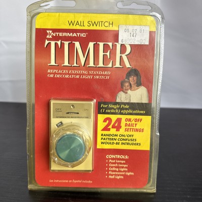 Intermatic Programmable Electronic Wall Switch Security Timer Model EJ341AC