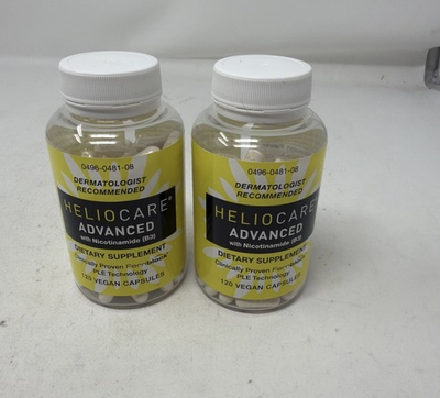 #ad #ad 2x NEW Heliocare Advanced Niacin B3 for Healthy Skin 120ct Fernblock PLE 07 2026 $30.47