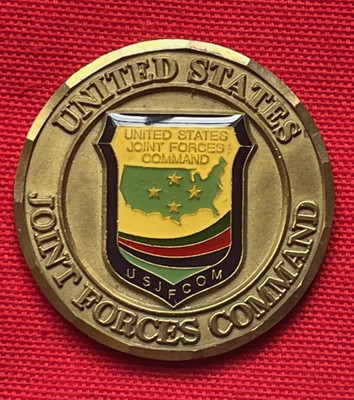 US Joint Forces Command Challenge Coin