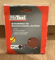 5X Schleifscheiben 125Mm K320 Gelocht FüR Holz Und Metall Klett