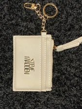 🍨Steve Madden Tan Mini Wallet Purse Credit Card Holder W Pockets Keychain New
