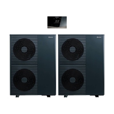 Vaillant aroTHERM plus 10,6 kW VWL 105/8.1 A Wärmepumpenpaket 4.3508 2er Kaskade