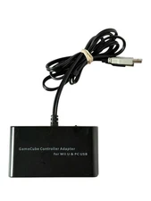 Mayflash GameCube Controller Adapter for Wii U & PC USB 4 Port 5V 1000mA Black