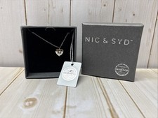 SWAROVSKI HEART NECKLACE Brand New In Gift Box Nic Syd Release Limited Crystal