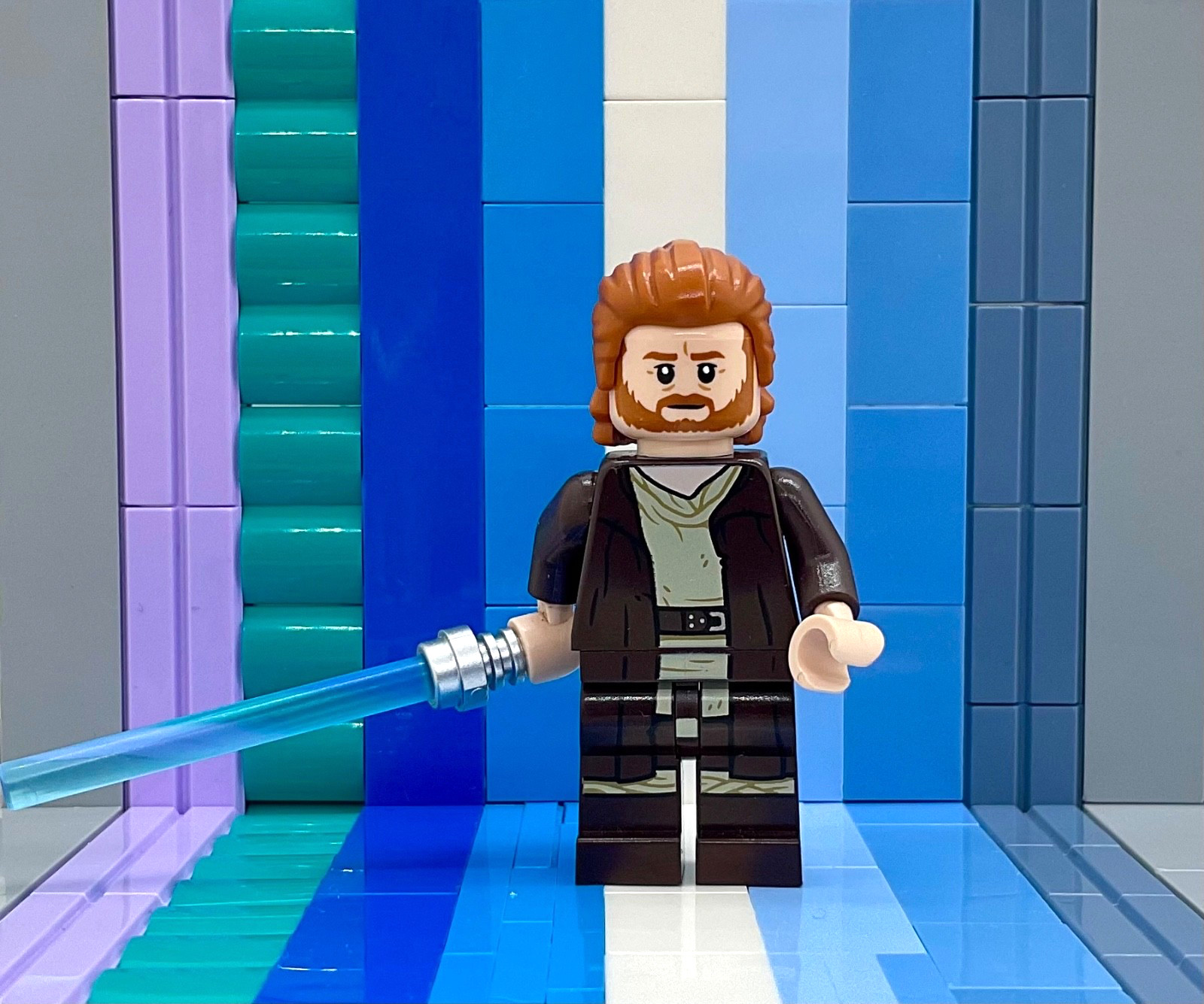 Lego Star Wars Obi Wan Kenobi Minifigura del Set 75334 Duelo con Vader Nuevo