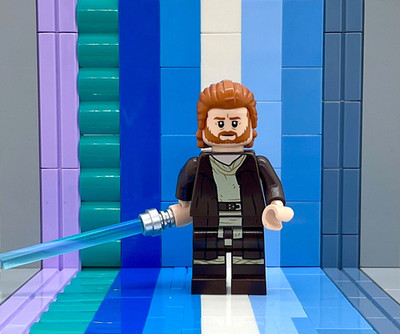 Lego Star Wars Obi Wan Kenobi Minifigur aus dem Set 75334 Duell mit Vader Neu