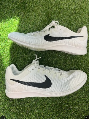 Nike Zoom Rival Distance- White- DC8725-100- M9/W10.5 with bag and spikes 