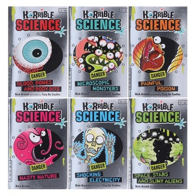 Horrible Science by Nick Arnold: 6 Books Collection Set - Ages 7