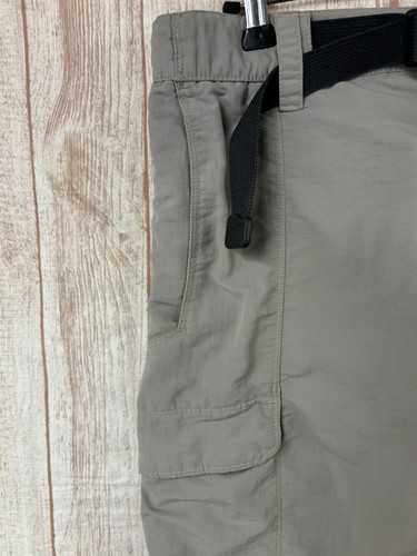 The North Face Men’s Cargo Shorts Mens Outdoor Hiking Khaki Grey Medium Utility - Picture 4 of 20