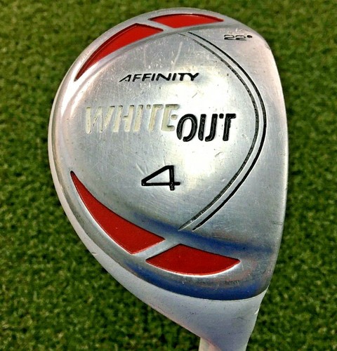 Affinity White Out 4 Hybrid 22* / RH / Regular Graphite ~39" / Nice Grip /mm0336 - Picture 2 of 9