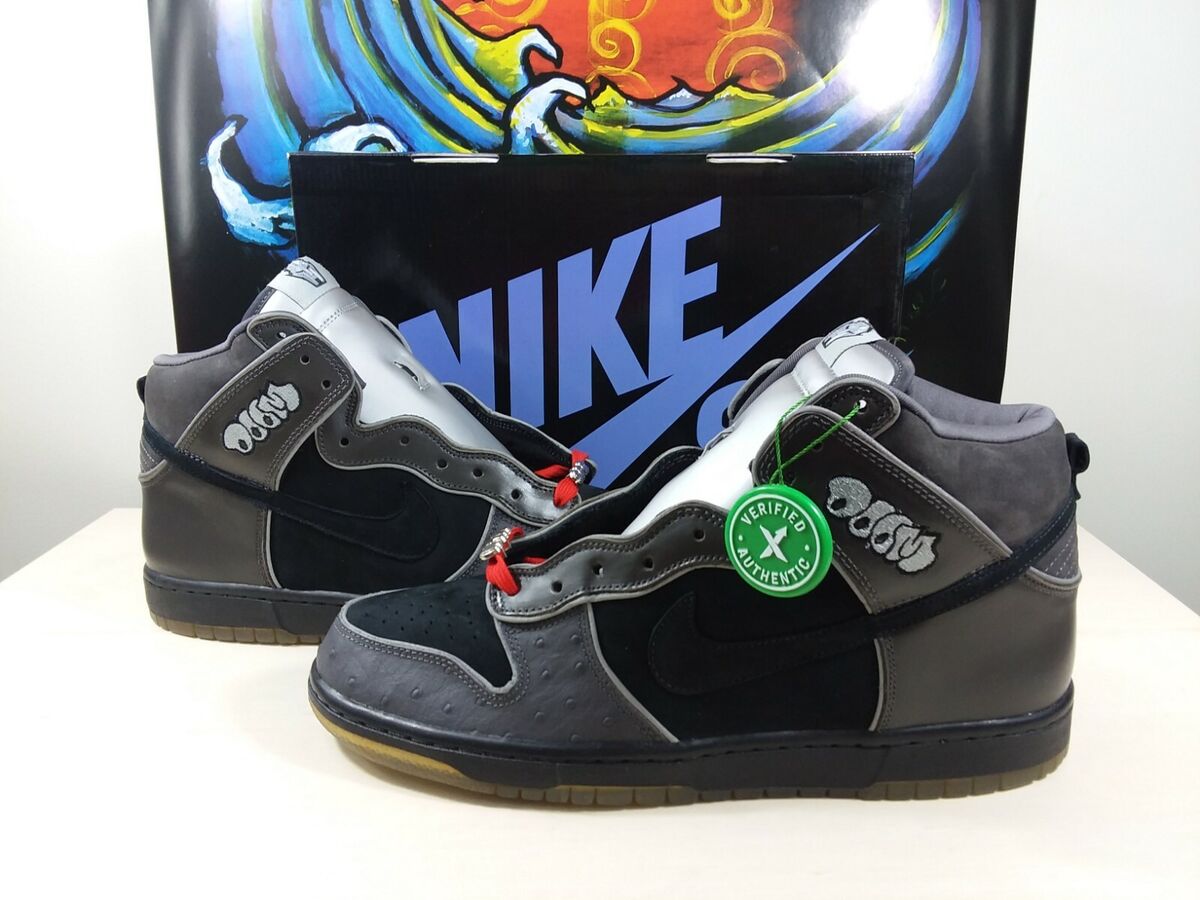 Nike Sb Dunk High Premium MF DOOM rare Grails 12 | eBay Nike Sb Dunk High Premium MF DOOM rare Grails 12 | eBay