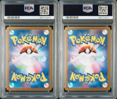 PSA 10 SEQ Plusle 065 Minun 066 AR set SV3a Raging Surf
