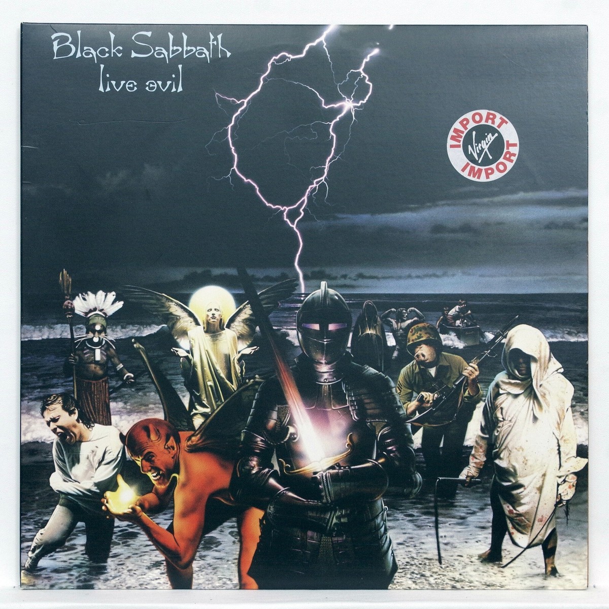 BLACK SABBATH ⸺ live evil ⸺ WARNER BROS / RHINO VINYL BLACK SABBATH ⸺ live evil ⸺ WARNER BROS / RHINO VINYL
