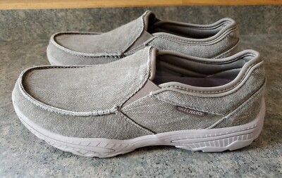 Skechers Men's Relaxed Fit Creston Tan SZ 9