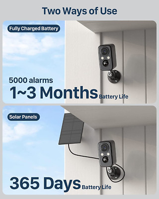 Security Cameras Wireless Outdoor: Cameras for Home Security Wifi Camera with...