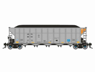 Rapido 169037A HO Scale LNTX AutoFlood III RD Coal Hopper Single Car #2