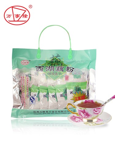 Asian Food Lotus root starch【万事隆 藕粉420g 杭州特产Lotus powder Meal replacements oufen