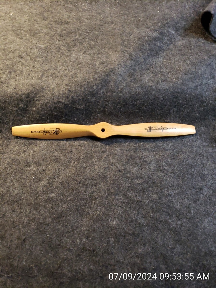 JZ Zinger Propeller 11 - 7 PUSHER Wood Airplane PROP Never Used