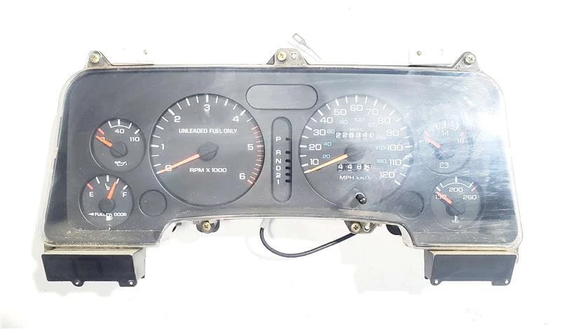 Medidor cluster velocímetro SLT 8.0 AT PN 56020111 FABRICANTE DE EQUIPAMENTO ORIGINAL 1994 1997 Dodge Ram 3500 - Imagem 2 de 4