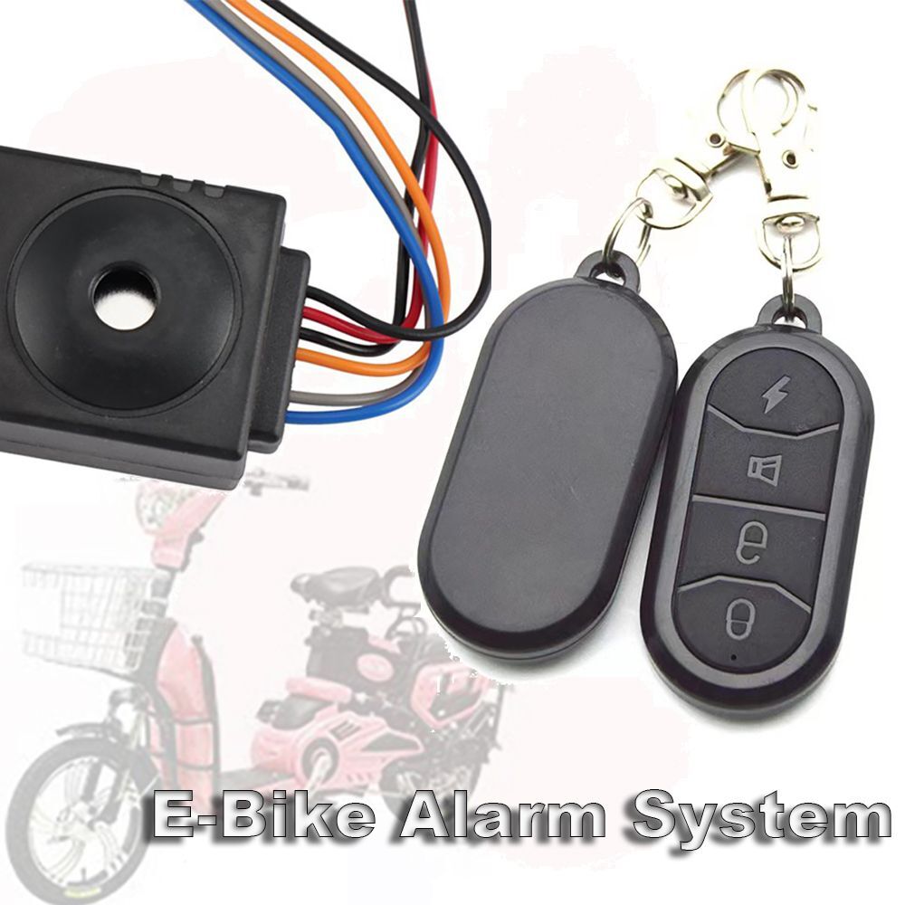 Remote E Bike Alarm System Remote Control E-Bike Alarm System
