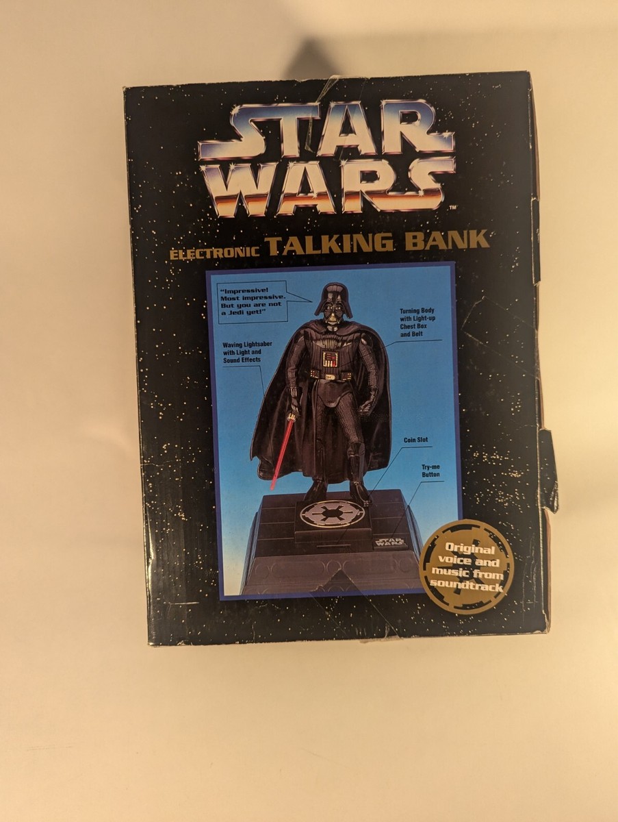 Vintage 1996 - Darth Vader Talking Bank - Star Wars | eBay