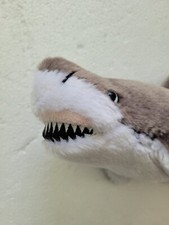 The Petting Zoo Plush Great White Shark Aquarium Recycled Stuffed Animal Toy