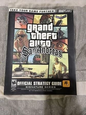GTA: San Andreas Brady Games Strategy Guide (WITH MAP!)