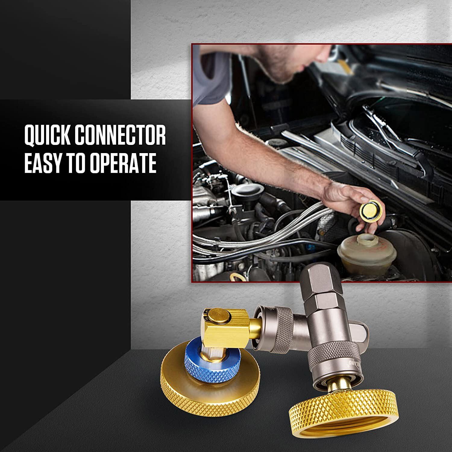 17Pcs Brake Master Cylinder Bleeder Adaptors Set Brake Fluid Bleeder